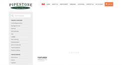 Desktop Screenshot of pipestonetravelstore.com